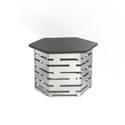Подставка шестигранная (L), 42.5x41.5x30.5см, HBR-2027 415327