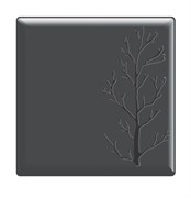 Блюдо сервировочное 30x30см, меламин, Embossed, цвет черный S-2851 415768