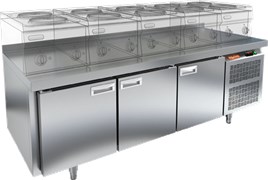 СТОЛ С ХОЛОДИЛЬНЫМ ШКАФОМ HICOLD GN 111/TN LT (R290) 419158