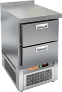 СТОЛ С МОРОЗИЛЬНЫМ ШКАФОМ HICOLD GNE 2/BT (R290) 420017