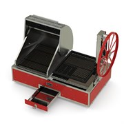 ГРИЛЬ УГОЛЬНЫЙ GRILLVETT CORVETTE MS (КРАСНЫЙ) 422844