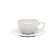 Пара чайная FLORA CAMELIA (чашка 220мл и блюдце 16см) Oxford 152289 426356