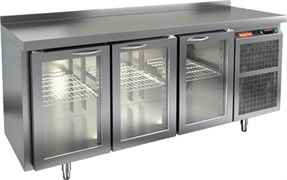 СТОЛ C ОХЛ.ШКАФОМ СО СТЕКЛ.ДВЕР.HICOLD SNG 111/HT 130845
