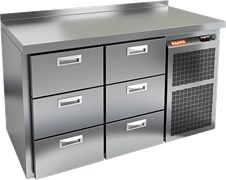 СТОЛ С ОХЛАЖД.ШКАФОМ HICOLD GN 33 BR2 TN 170073