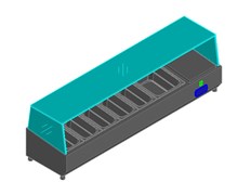 ВИТРИНА VRTG 1485 ДЛЯ СТОЛА PZE3 190341