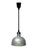 ЛАМПА ИНФРАКРАСНАЯ HURAKAN HKN-DL750 СЕРЕБР. 213455