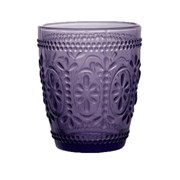 Стакан для воды Flower 250мл h100мм, стекло, цвет фиолетовый Flower5P 366739