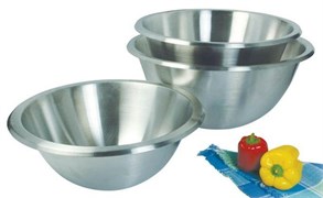 Миска полусферическая 2,0л d20см, без ручек, нерж.сталь BW20 362299