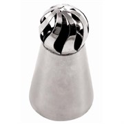 Насадка Лепестки зигзаг d22мм h57мм, нерж.сталь BX0103 363139