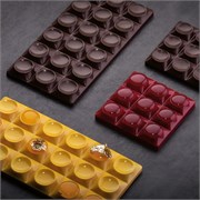 Форма д/шок. Chocolate Bar Bricks Mini 70х70мм h10,5мм, 50гр, 6 ячеек, п/к PC5013FR 368719