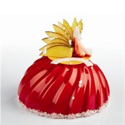 Форма для мороженого/суфле 3D PAVOCAKE d180мм h90мм, силикон KE010S 369254