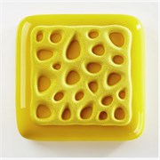 Форма для мороженого/суфле 3D TOP Губка 135х135мм h10мм, 80мл, 2 ячейки, силикон TOP02S 369262