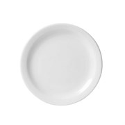 Тарелка мелкая 18см с узким бортом Oxford M03E-9001 367439