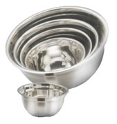 Миска полусферическая 0,6л d14см, без ручек, нерж.сталь GBL14 376248