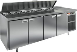 СТОЛ ДЛЯ САЛАТОВ HICOLD SL1-1111GN С КРЫШК. 160074